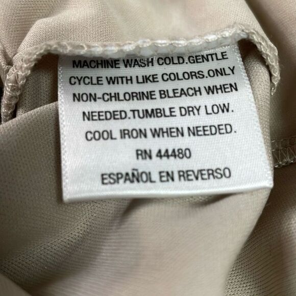 BAR lll Women’s Sleeveless Zip Back Floral Boho Cottagecore Lined Top Sz Large - Picture 7 of 7